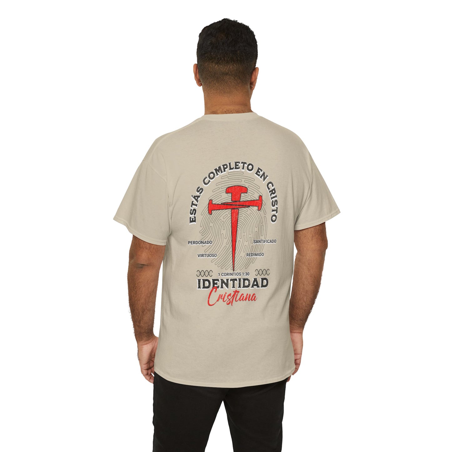 Identidad en Dios T-Shirt (Back)