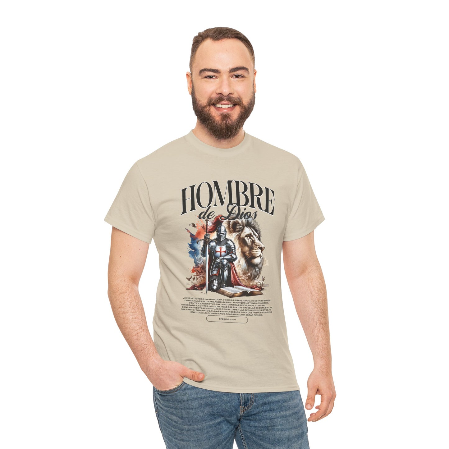 Hombre de Dios T-Shirt (Front)